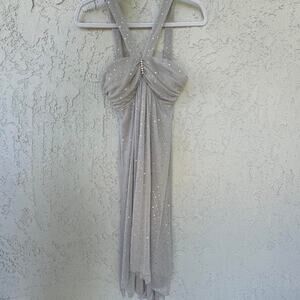 Y2k grey dress